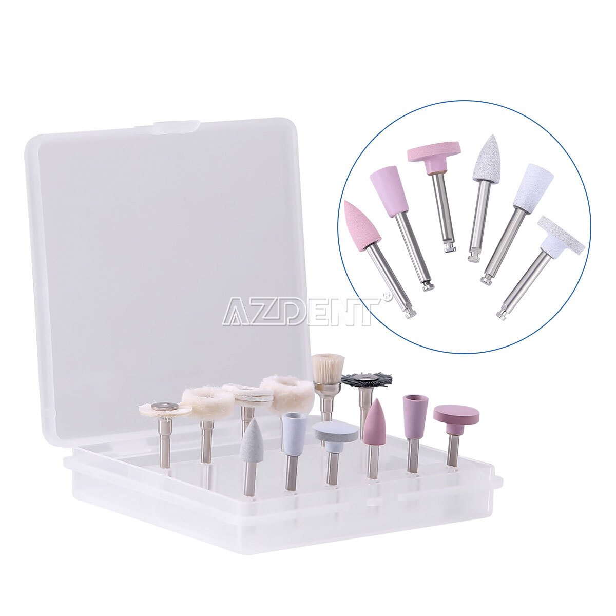 Dental FX Contra Angle/Straight/Air Motor 2/4Holes / RA Composite Polishing Burs