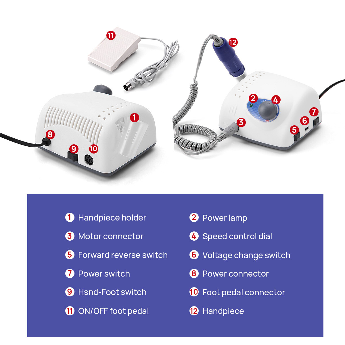 AZDENT Dental Lab Composite Polishing Kit Diamond RA/HP Polisher Wheel