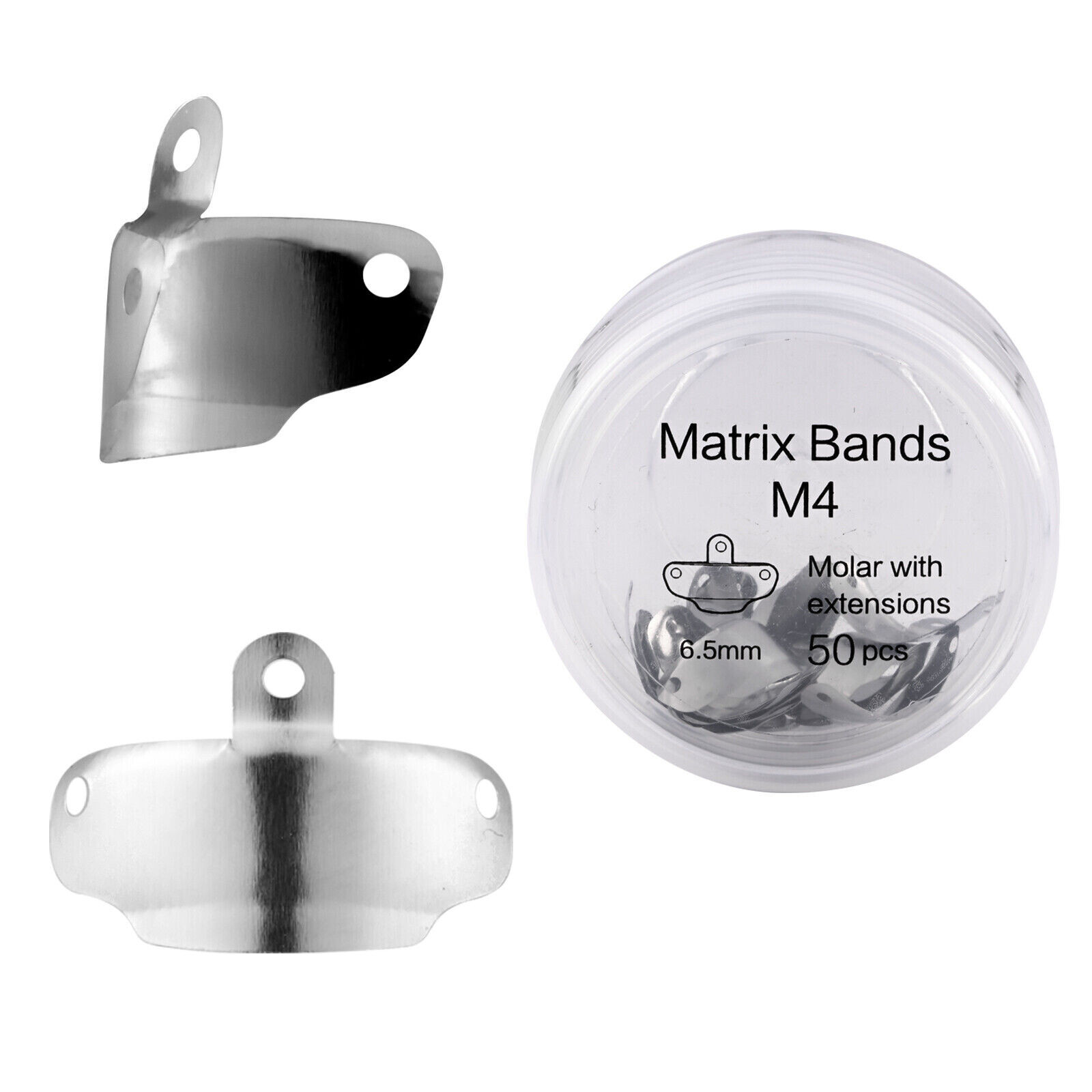 16 Option Dental Matrix Bands M4 Sectional Contoured Matrice Palodent V3 Style
