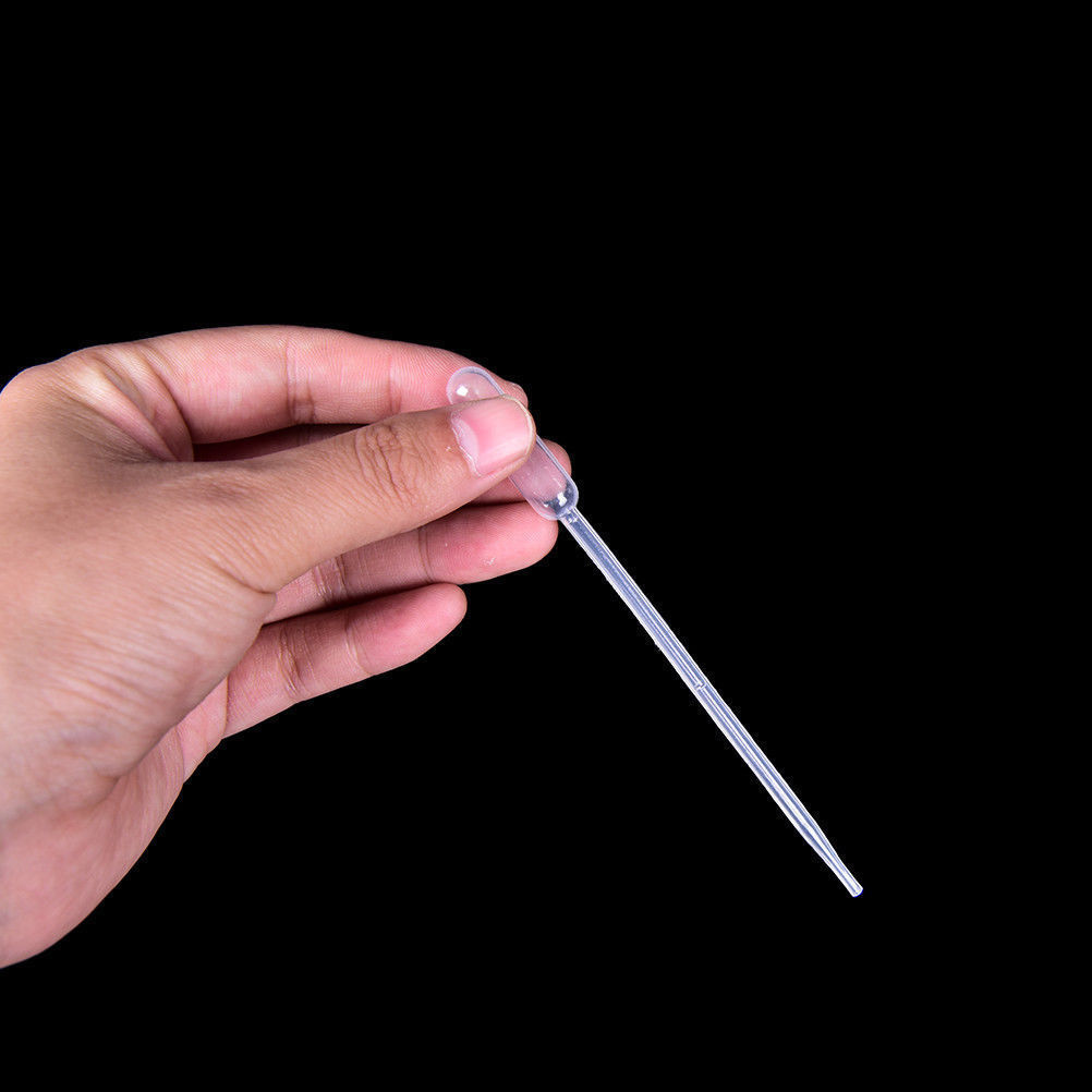 10~100 pcs 1/2/3/5/10ml Plastic Disposable Transfer Oils Pipettes Eye Dropper U