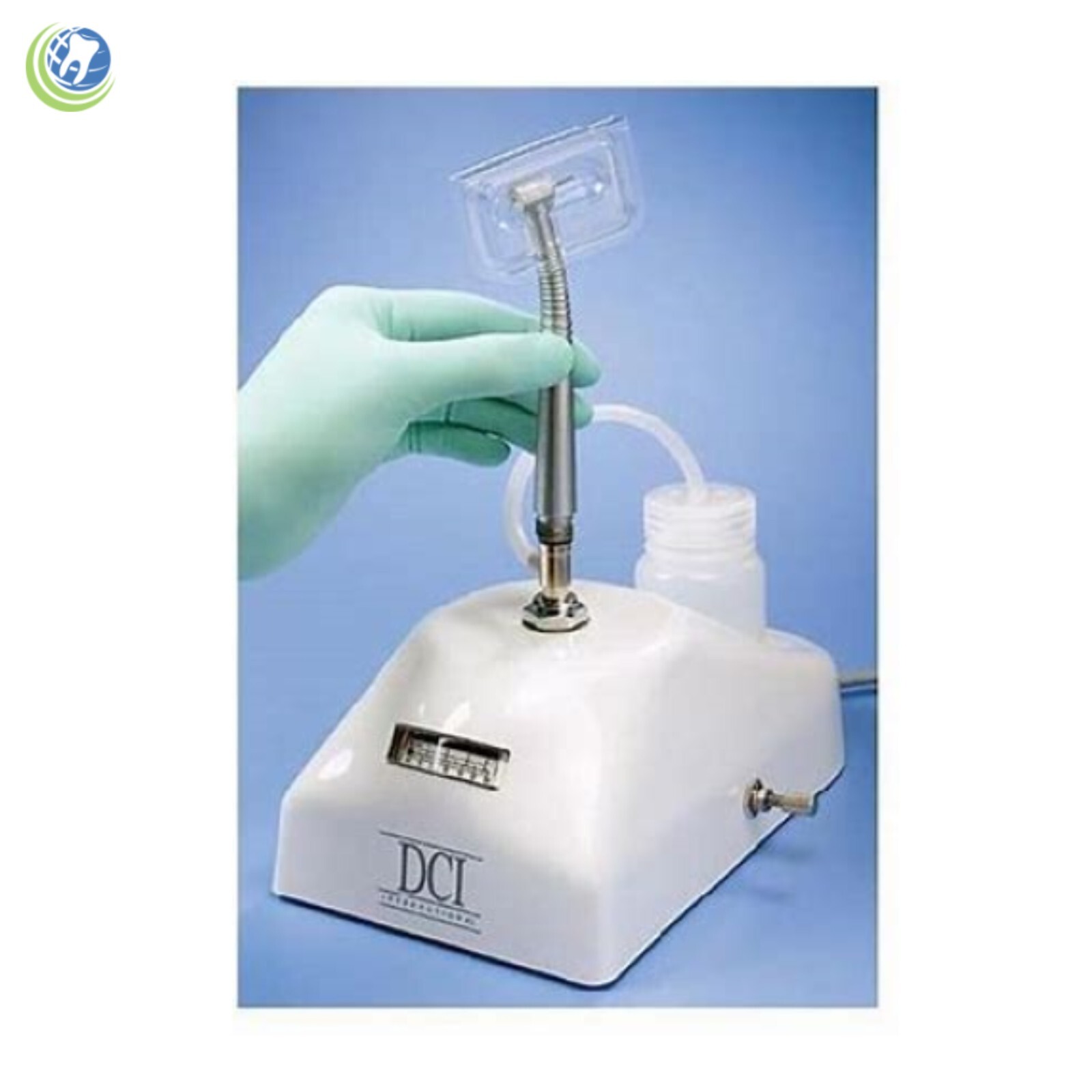 DCI DENTAL HIGH SPEED HANDPIECE LUBRICATING FLUSH & PURGE SYSTEM #4060 Table Top