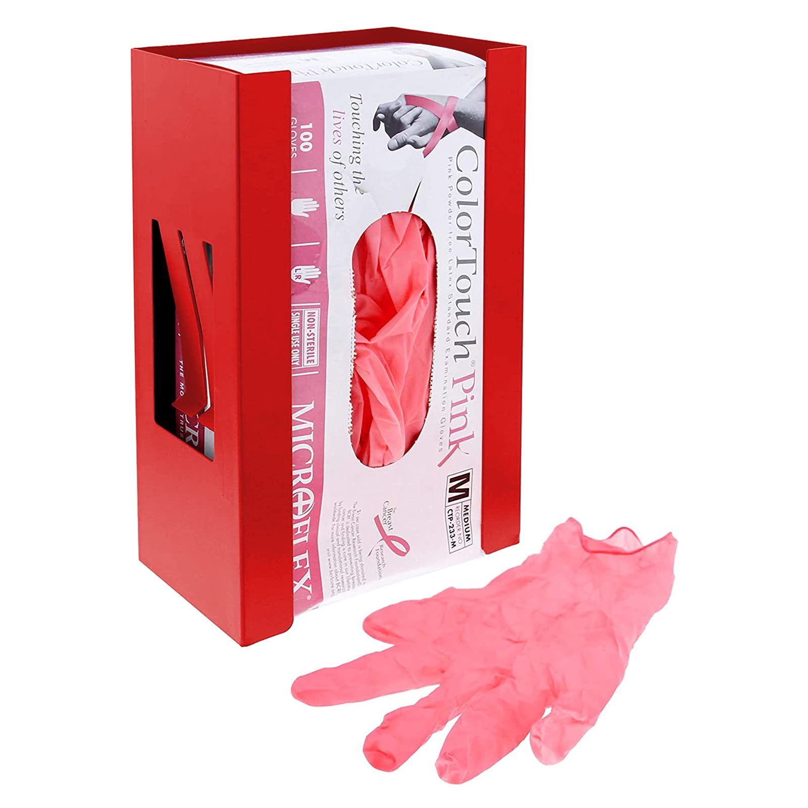 Magnetic Glove/tissue Dispenser Holder Red Glove Dispenser Wall Mount Mount Onto