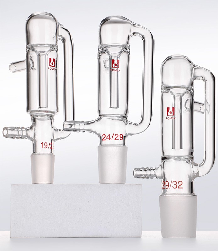 High Borosilicate Glass Bubble Diffuser Anti-Backflow Bubbler Lab Equipment