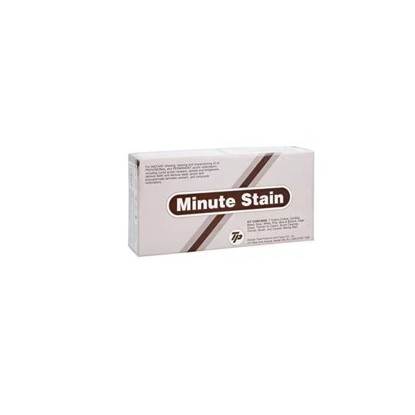 Taub 01-1020 Minute Stain Acrylic Resin Dental Kit 7 Color