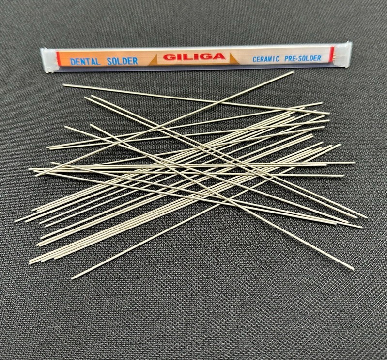 Dental NiCr Alloy Solder High Temperature Welding Rod Ceramic Soldering Material