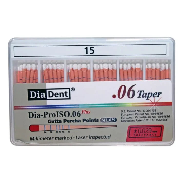 Diadent Gutta Percha Points 6% Free Shipping Worldwide