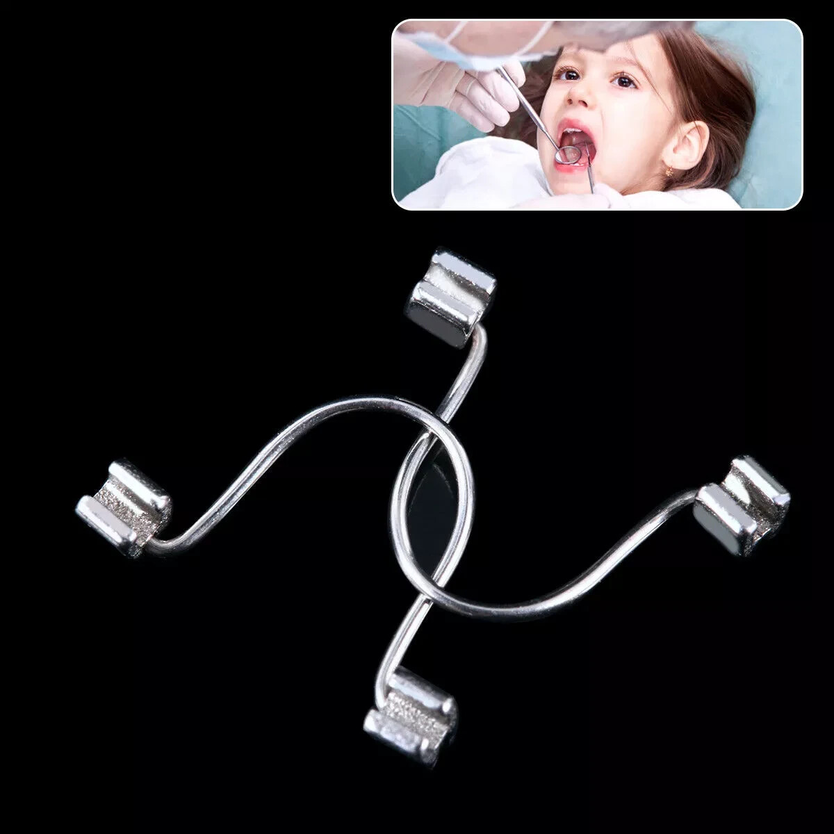 10Pcs/Bag Dental Orthodontic Anterior Univerisal Tooth Torque Rectangular Spring