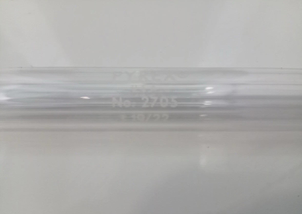 PYREX No. 2705 West Condenser 19/22 Laboratory Glass Distillation Reflux