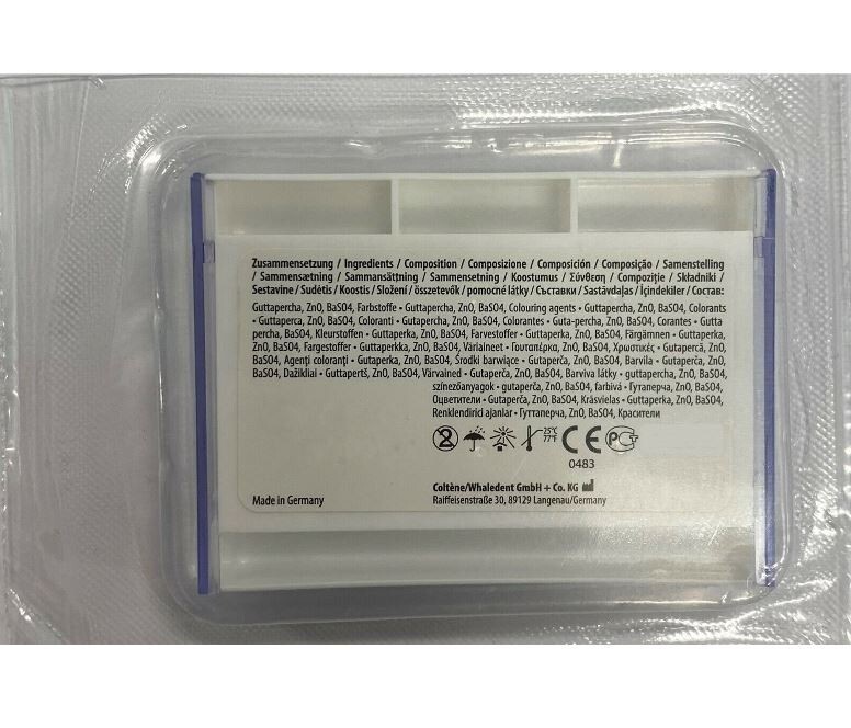 *100-Pieces* Coltene Hygenic Guttapercha Points Classic Size-Fine H04232