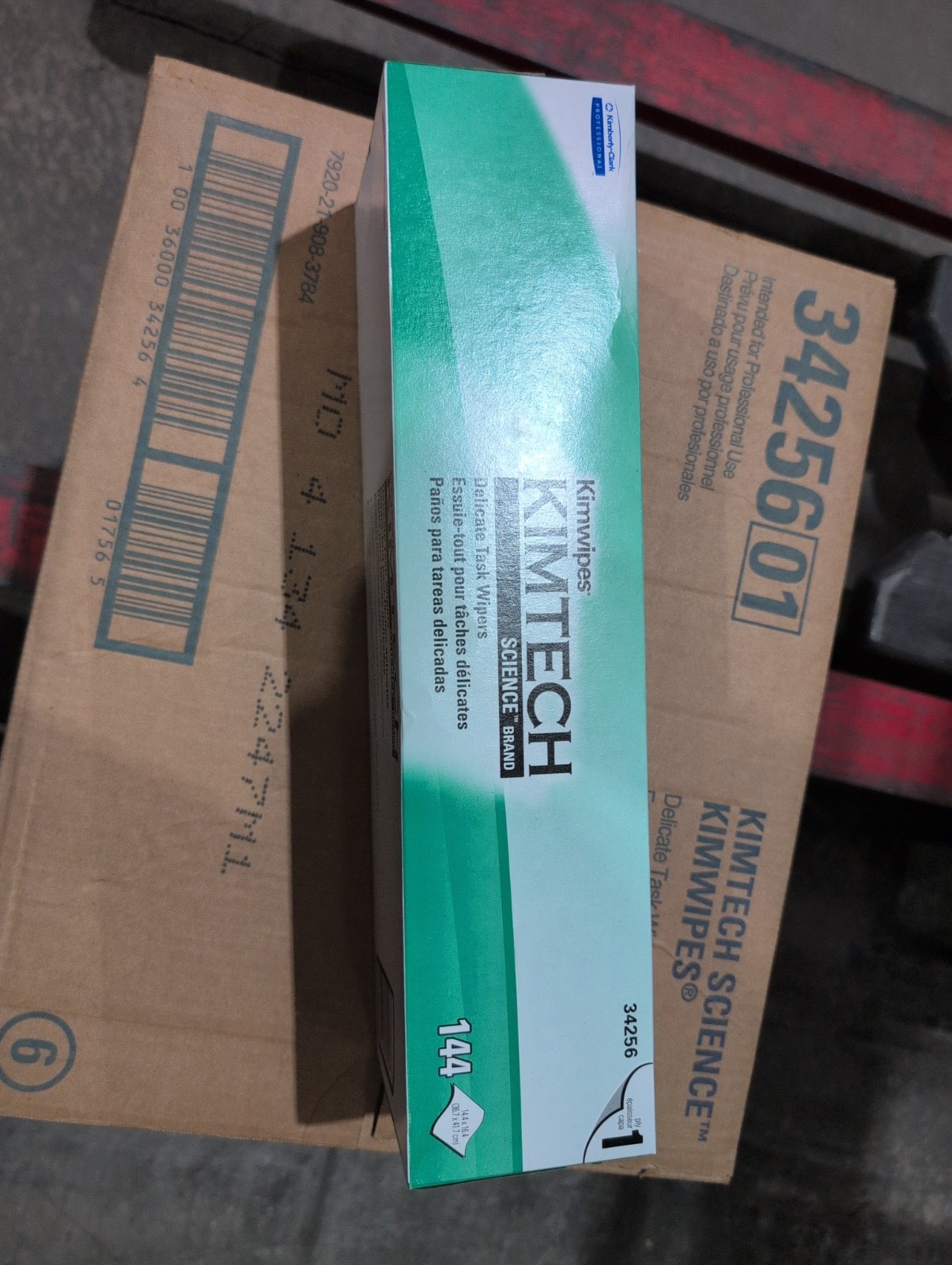 Kimtech 34256 Kimwipes Science Delicate Task Wipers Large Case 15 Boxes 2160ct