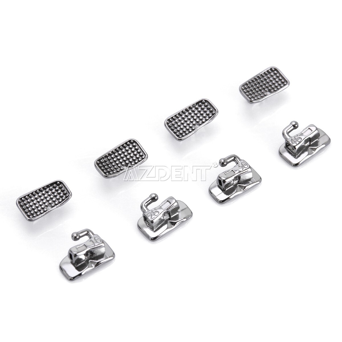5 Packs Orthodontic Dental Buccal Tube Roth 022 1st Molar Single Non-Conv Inbloc