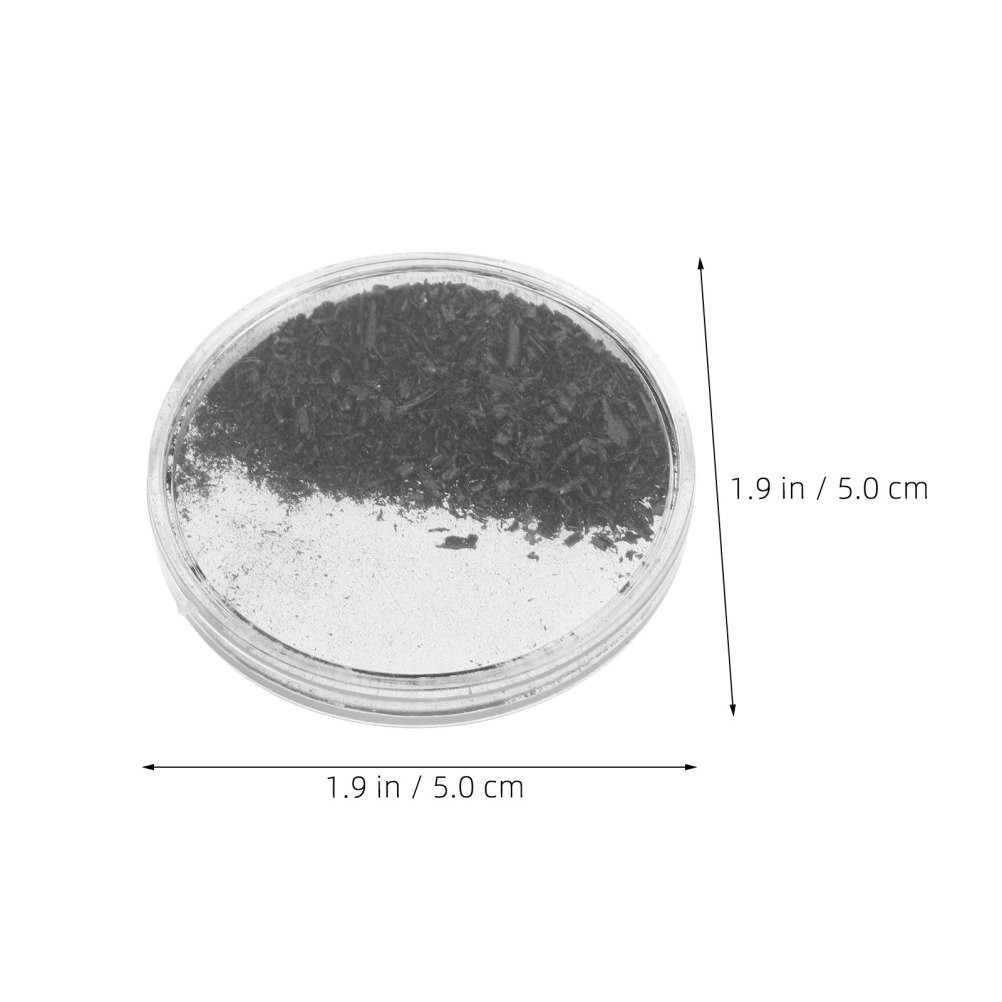 2 Pcs Magnetic Powder Iron Filings Demonstrator Fillings Experiments