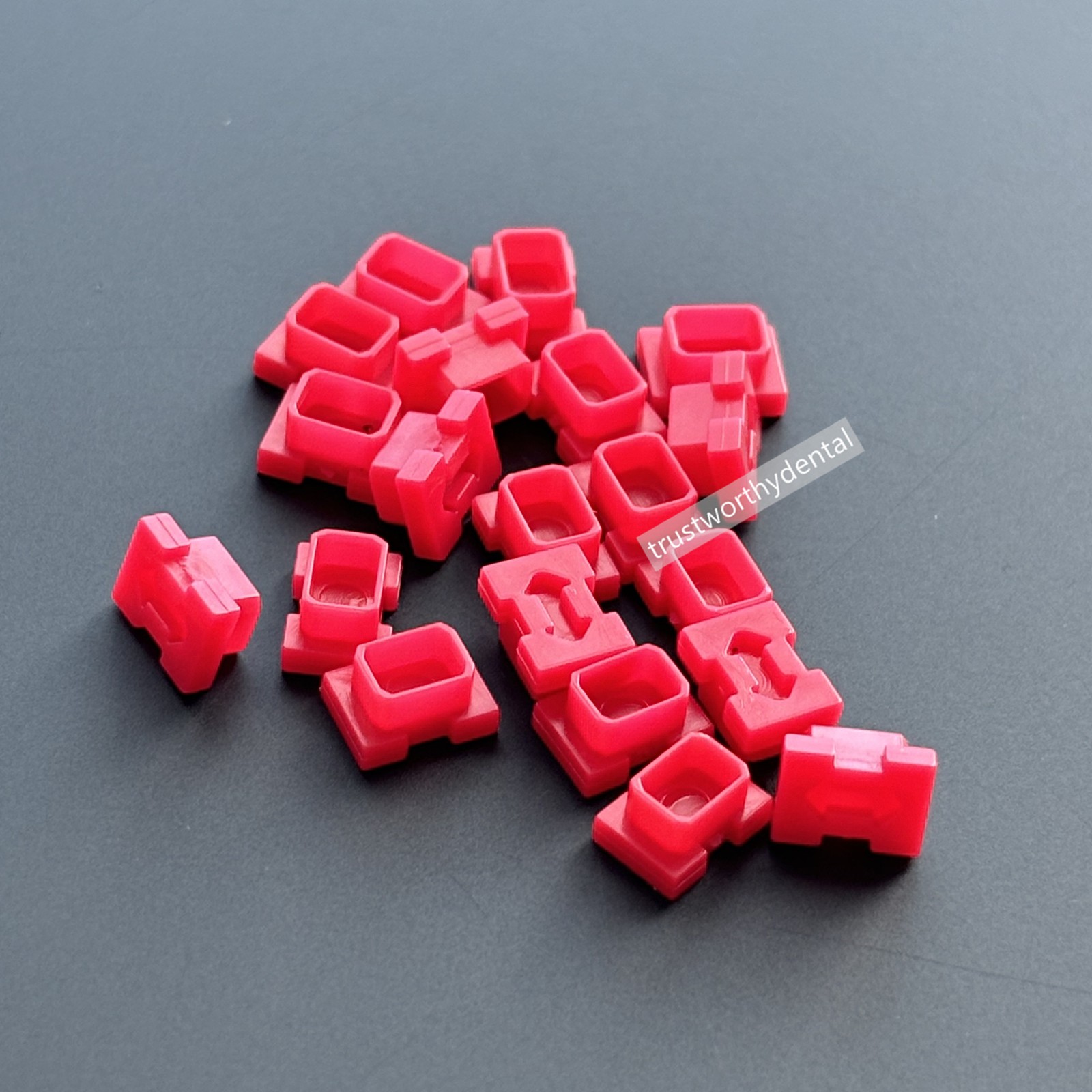 100 Dental ITI Snap Caps Closed Tray RC Impression Transfer Coping Fit Straumann