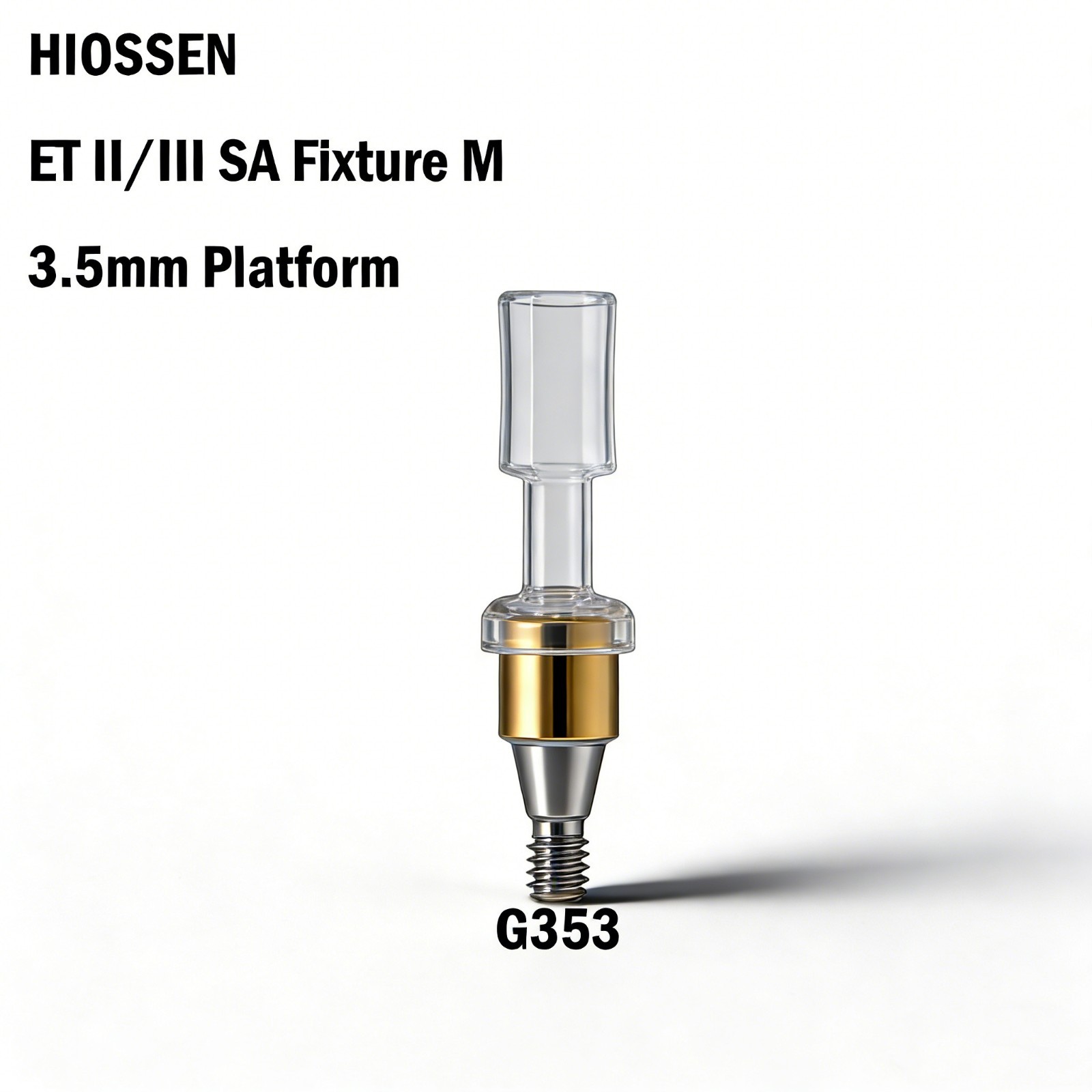 Dental Ti Locator Abutment ZEST Anchor Mini Platform Overdenture for Hiossen ET