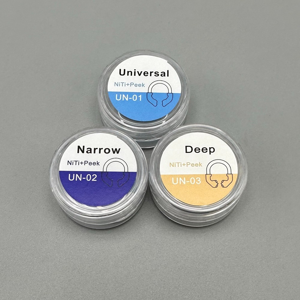 Dental Nickel Titanium Clamping Ring Matrix Bands Sectional Contoured Matrix