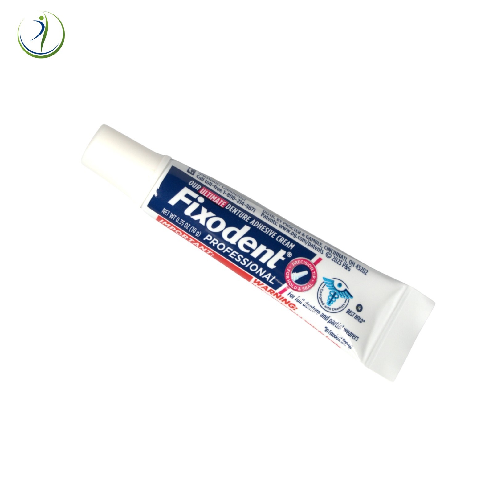 3 X Fixodent Professional Ultimate & Strongest Denture Adhesive Cream 10g 0.35oZ
