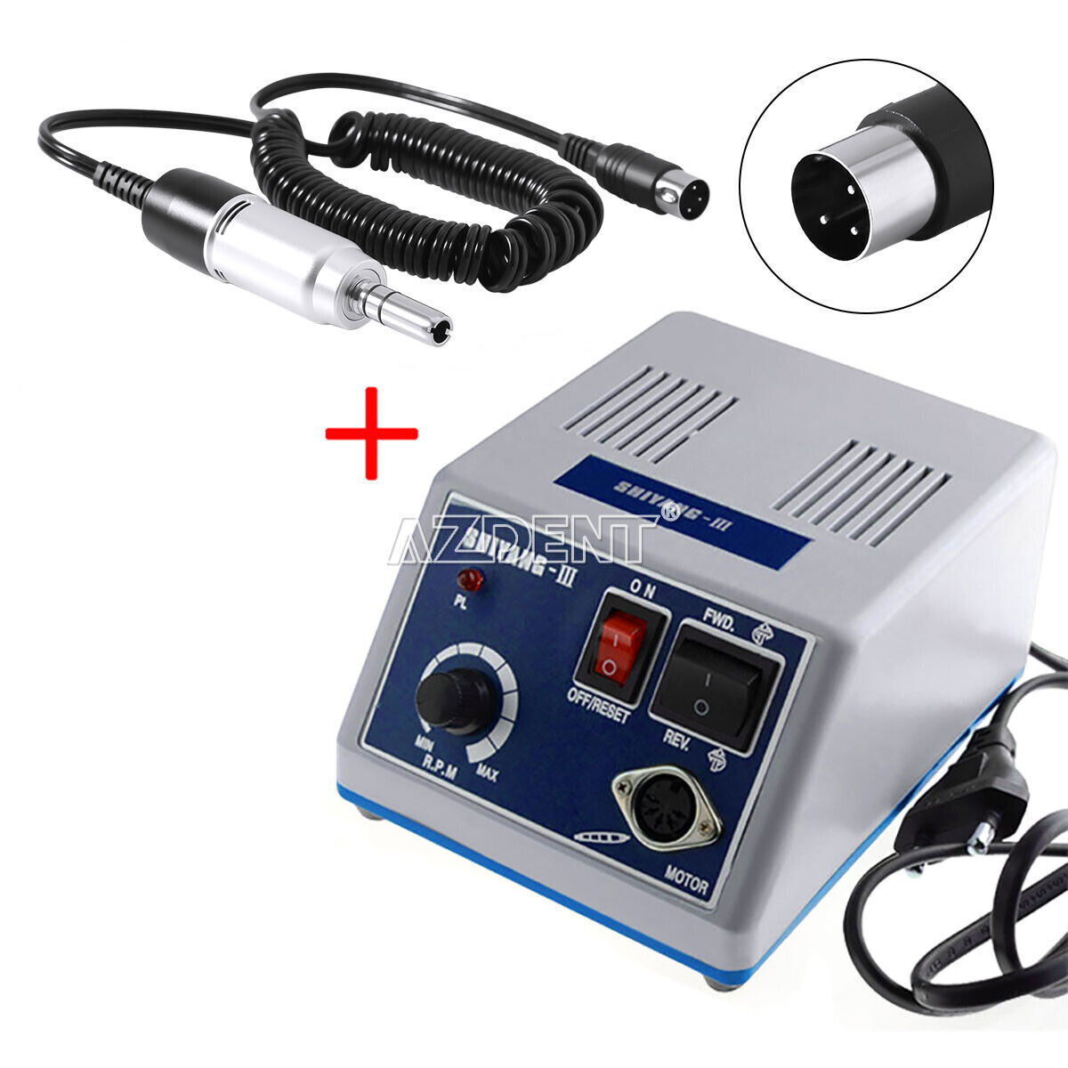 Dental Marathon Micromotor/Polishing Handpiece Polisher For Ceramics Porcelain