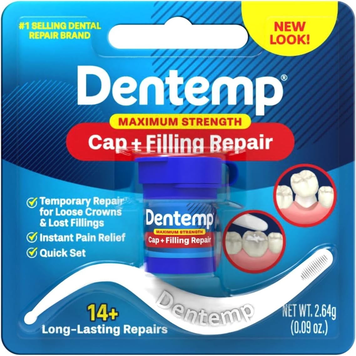 Maximum Strength Tooth Filling Repair Kit – 3 Pack for Instant Dental Relief