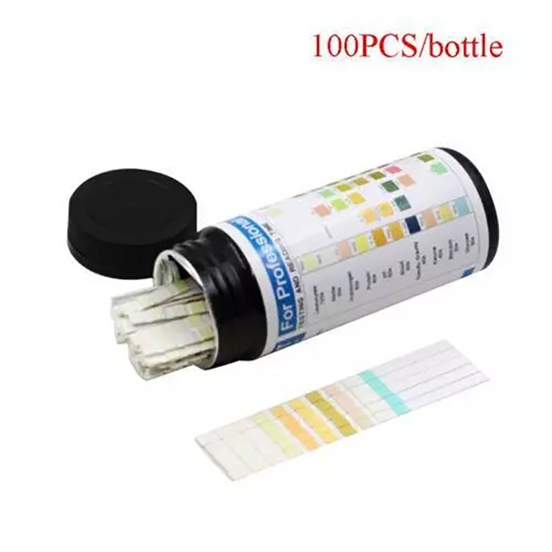 100pcs/Box Precise Urine Dipstick 10 Parameter Urinalysis Reagent Test Strips