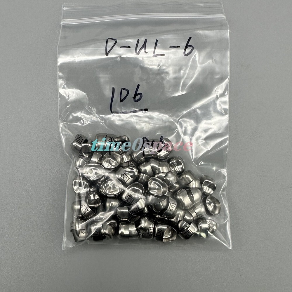 48 sizes Dental Kids Crown Primary Molar Pediatric Crowns Stainless Steel 5pcs
