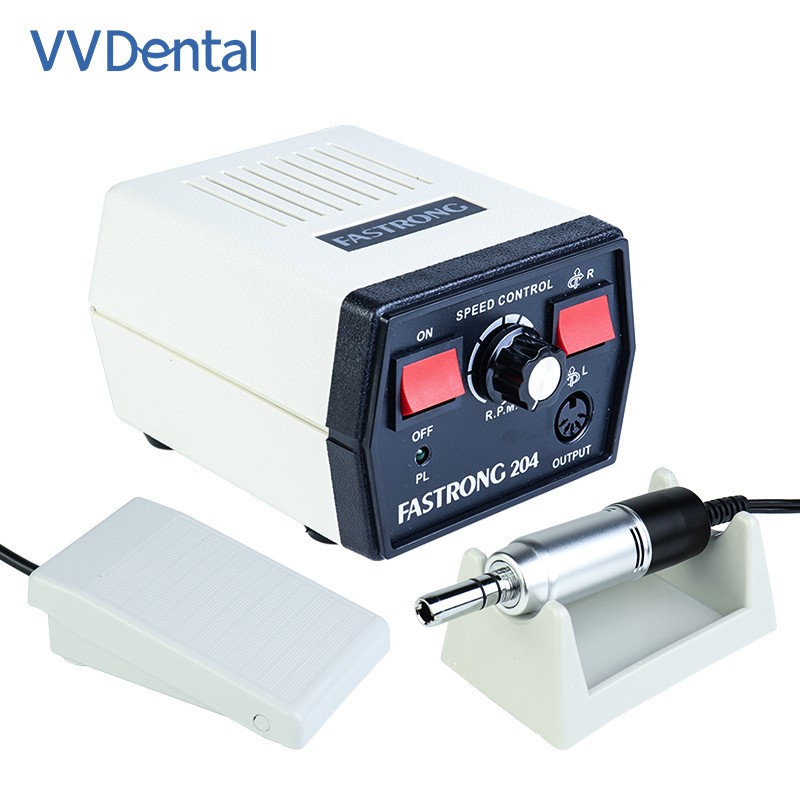 Dental Micromotor Polishing Machine Strong 204 Motor +108E Handle 35000 RPM