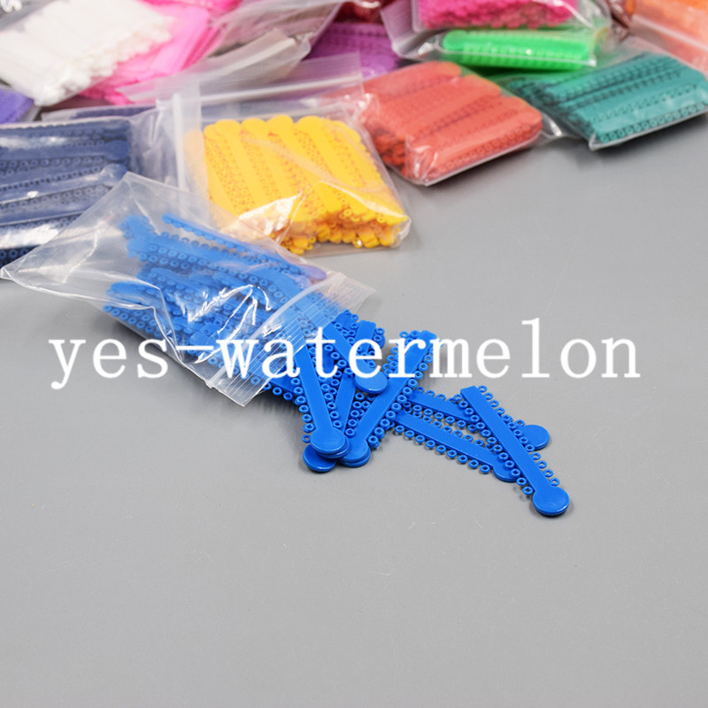 1040/ Dental Ortho Elastomeric Ligature Tie Elastics Rubber Bands Brace O-Ring