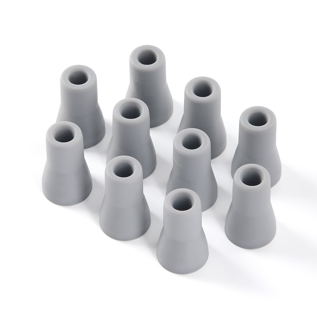 10 Pcs Dental Saliva Ejector Weak Suction Rubber Snap Tip Adapter