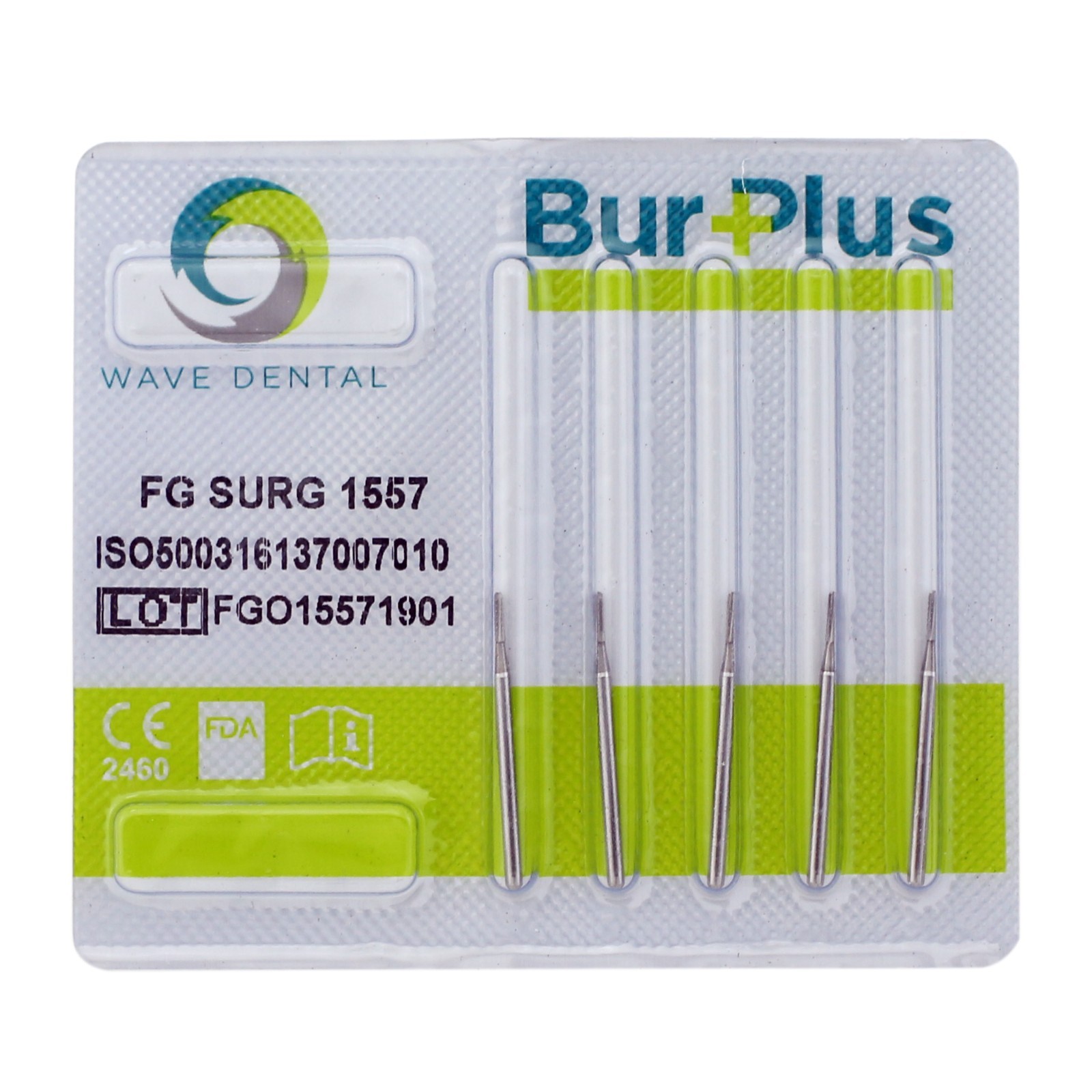 Wave Dental Surgical Burs Long FG Tungsten Carbides 25mm FG SURG FGOS FGSL