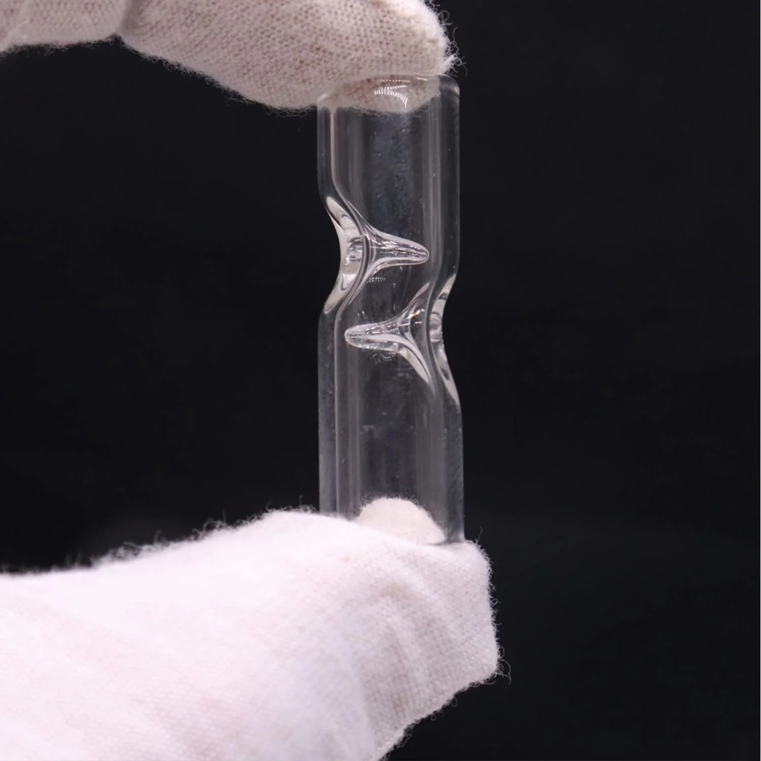 Reusable Glass Filter Tips Mouthpieces, Glass Tip Ø9mm Outer Diameter 35mm Lengt
