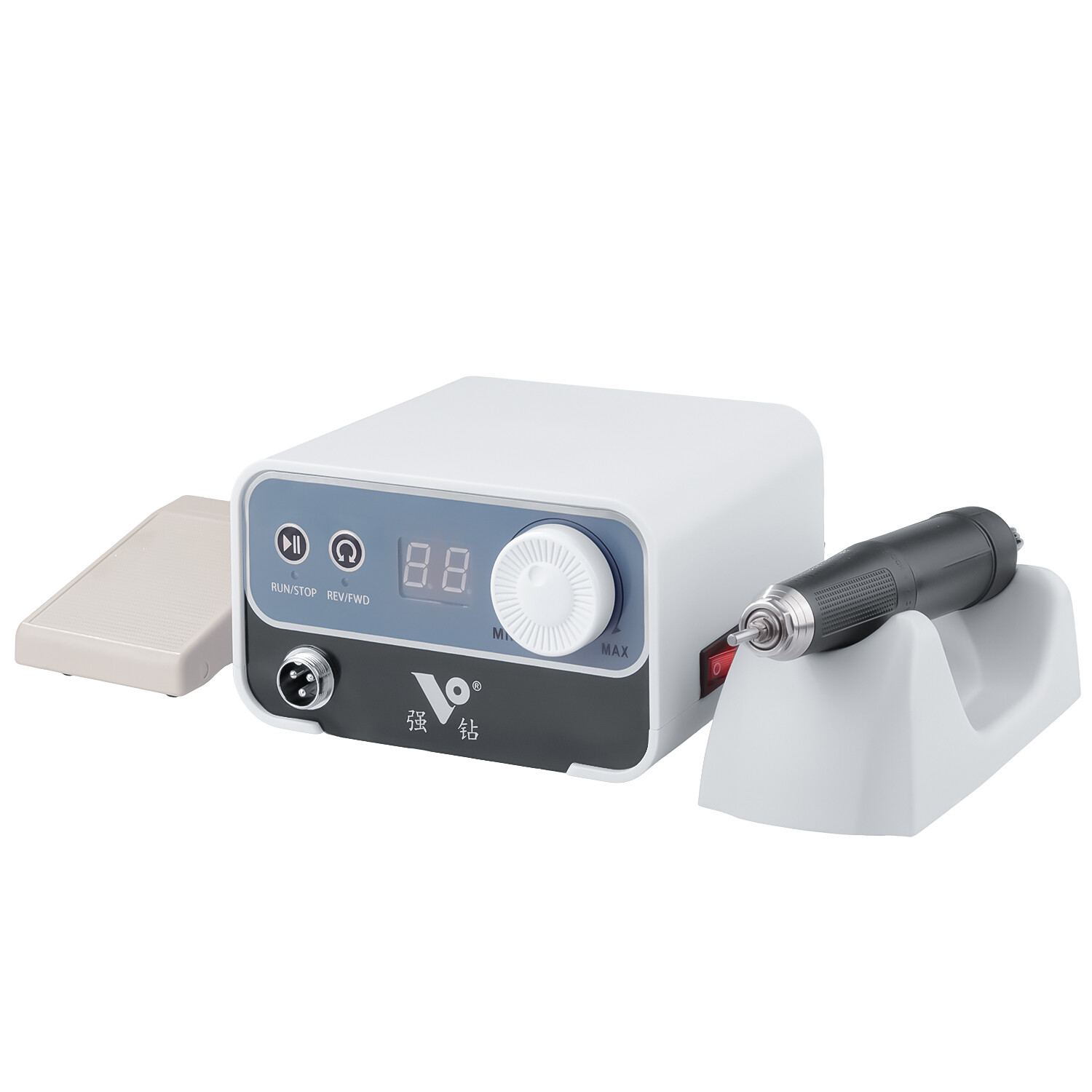 50W Electric Nail Drill Grinding Machine 50K RPM Brushless Micromotor Polisher