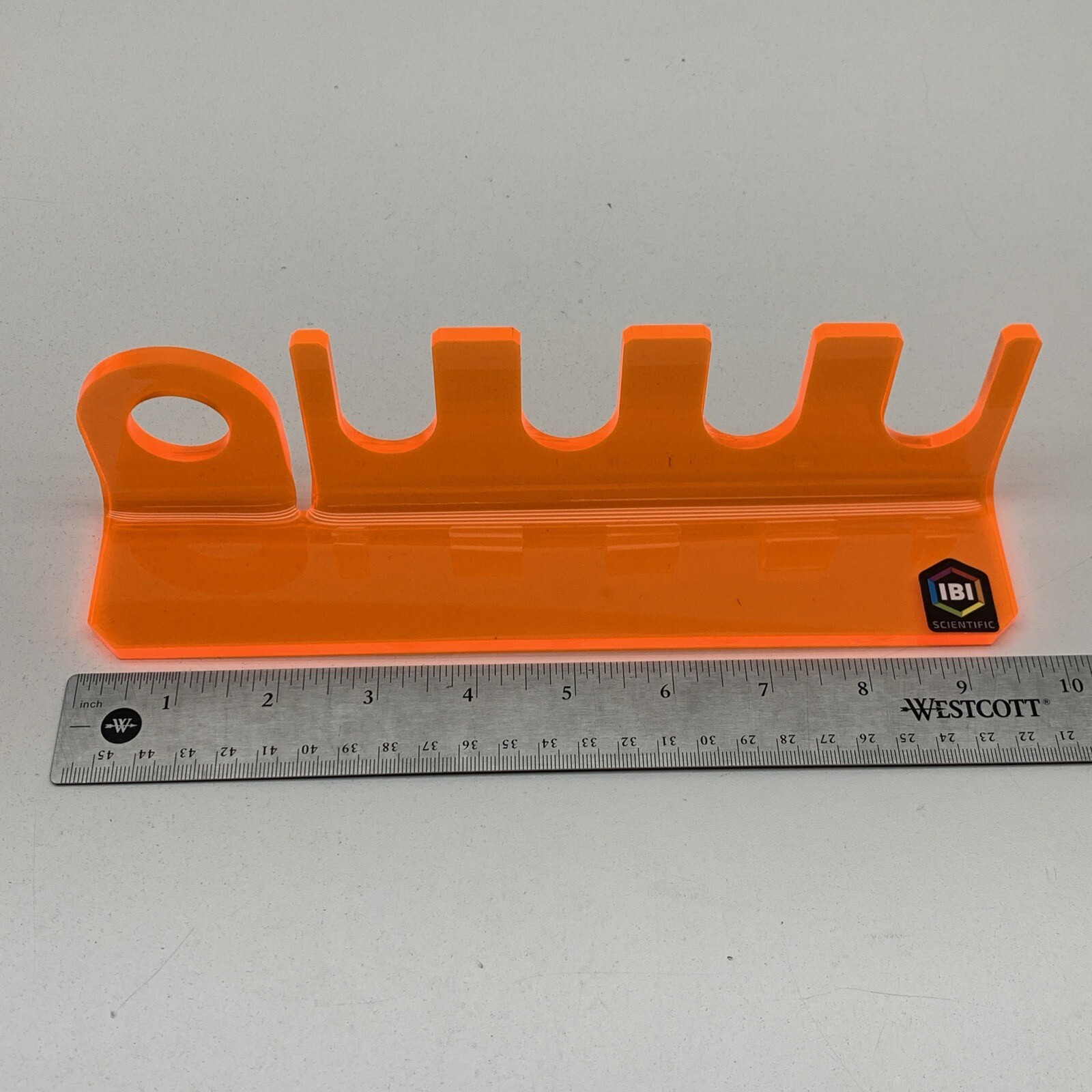 IBI Scientific PST-51 Hanging Pipette Stand 4-Place/Position + Filler on Left
