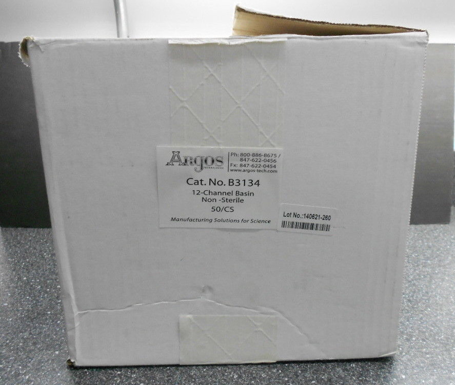 LOT OF 33 ARGOS 12-CHANNEL BASIN NON-STERILE B31314