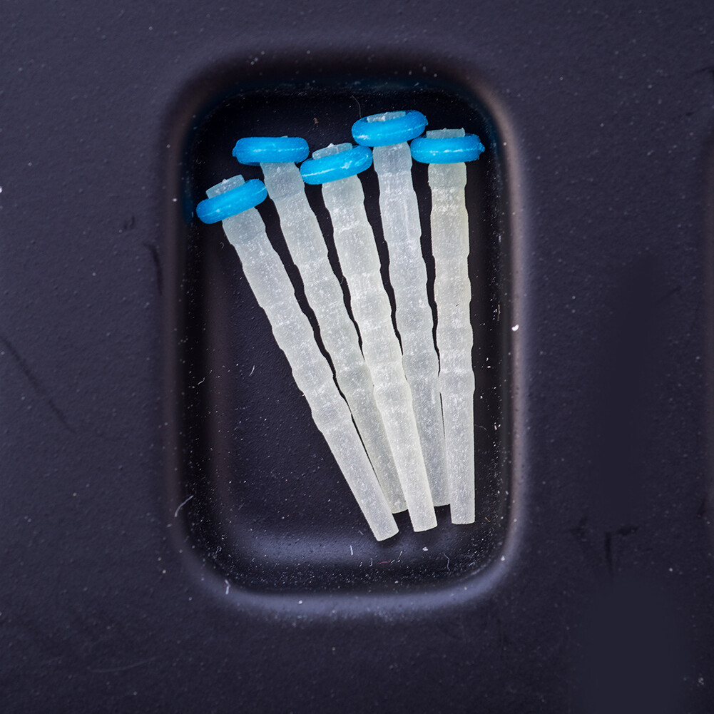 20Pcs/Pack Dental Endodontic Quartz Glass Fiber Resin Post Assorted With 4Drills