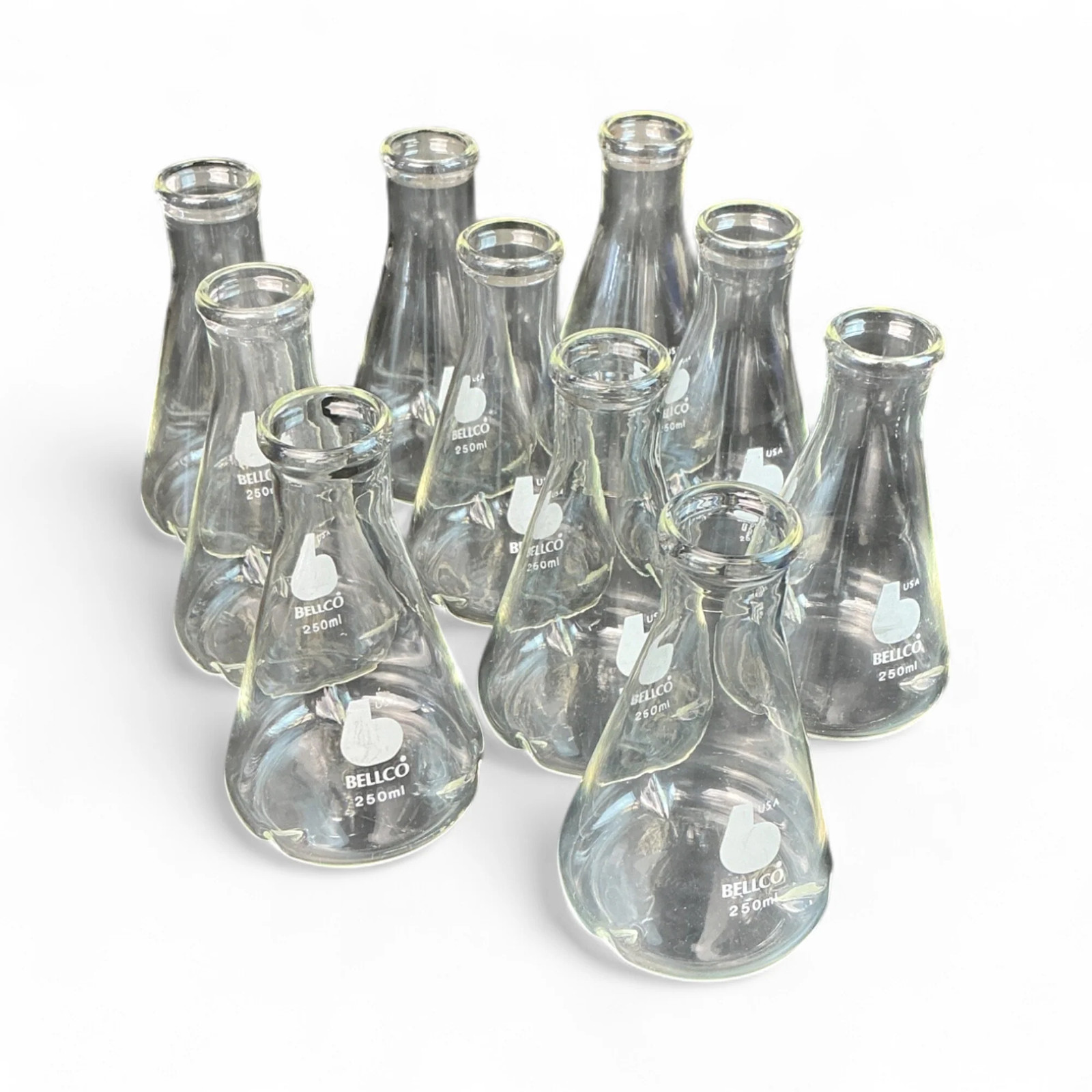 Bellco Erlenmeyer Flask 250ml Laboratory Flasks (Best Offer!)