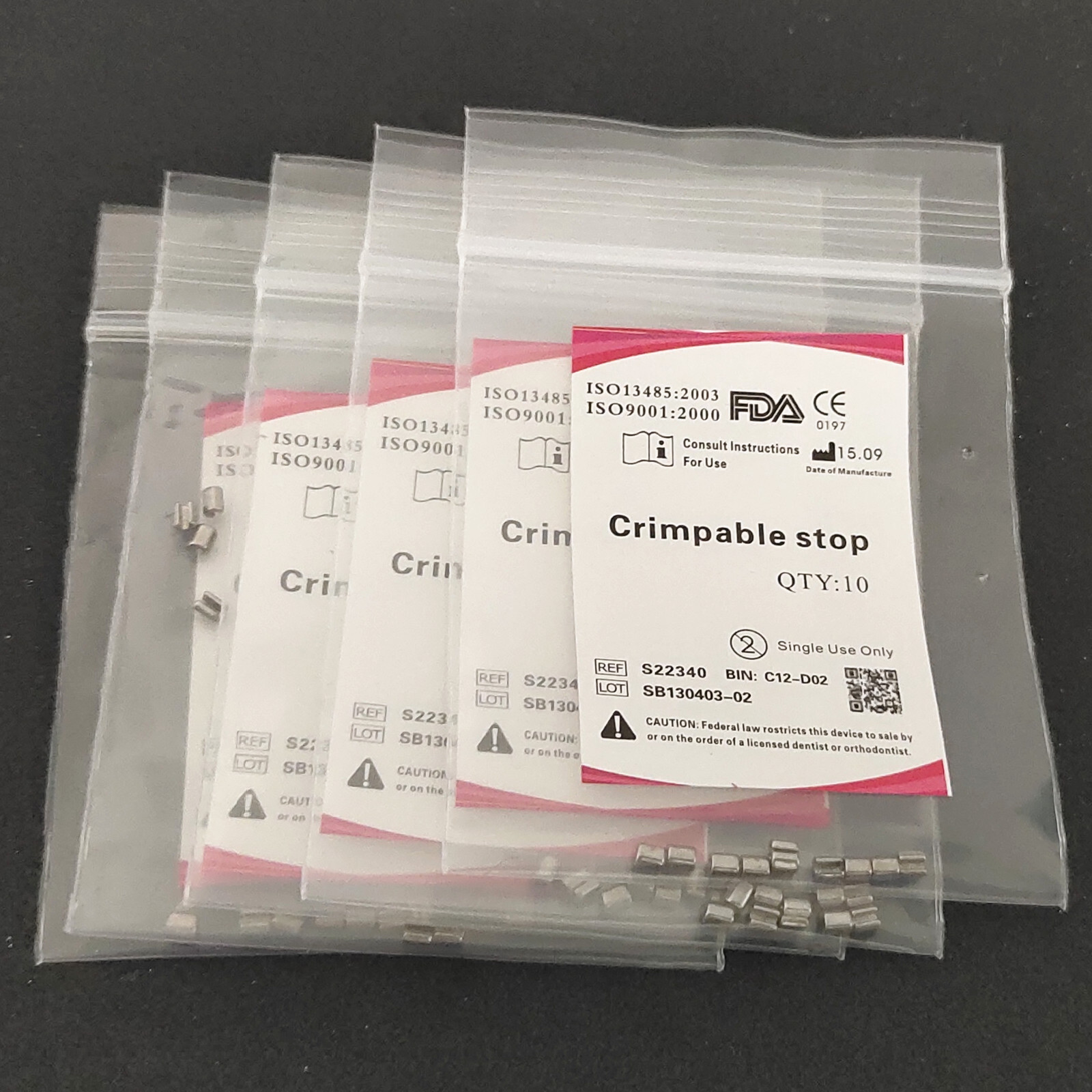 Crimpable Stop Hooks 10Pcs/bag Universal Dental Orthodontics Ortho Product