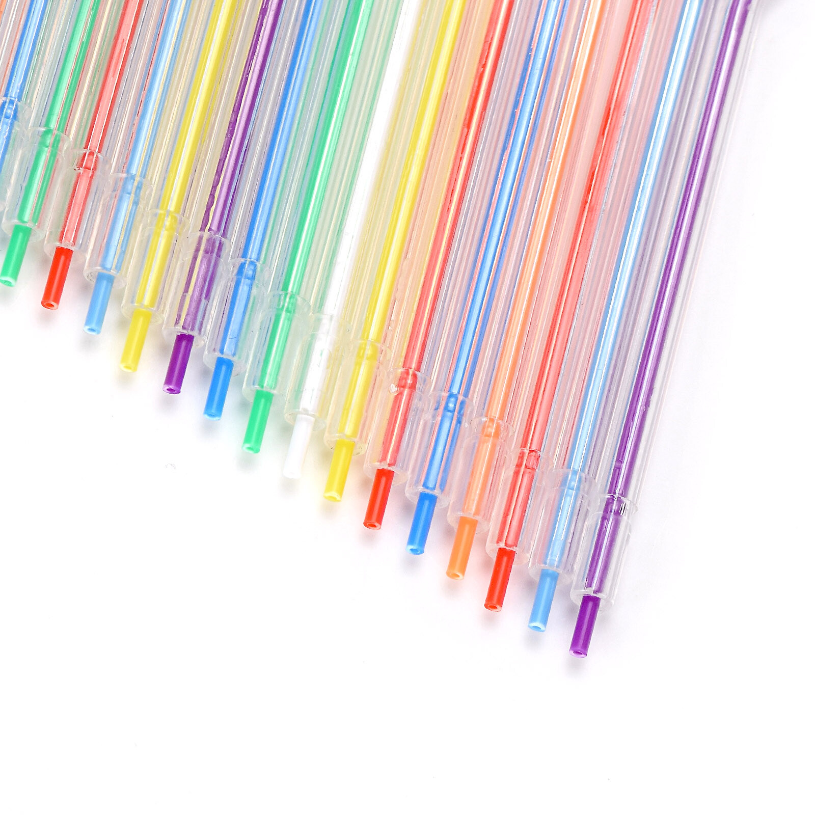 Dental 3-Way Air Water Syringe Disposable Spray Tips Nozzles Tubes Colorful US