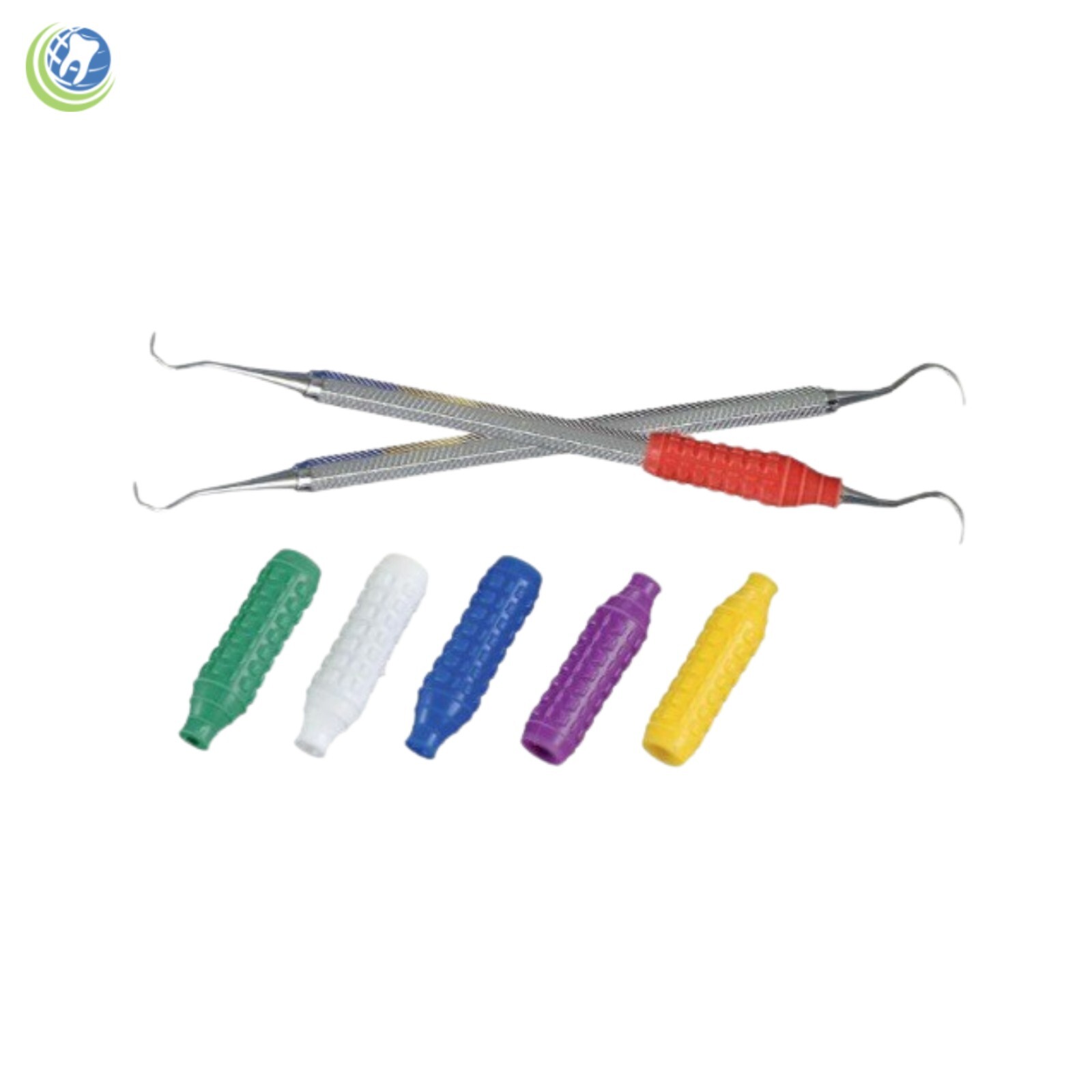 Dental Hygienist Instrument Silicone Grips (Large) #6 – 20 pieces one color