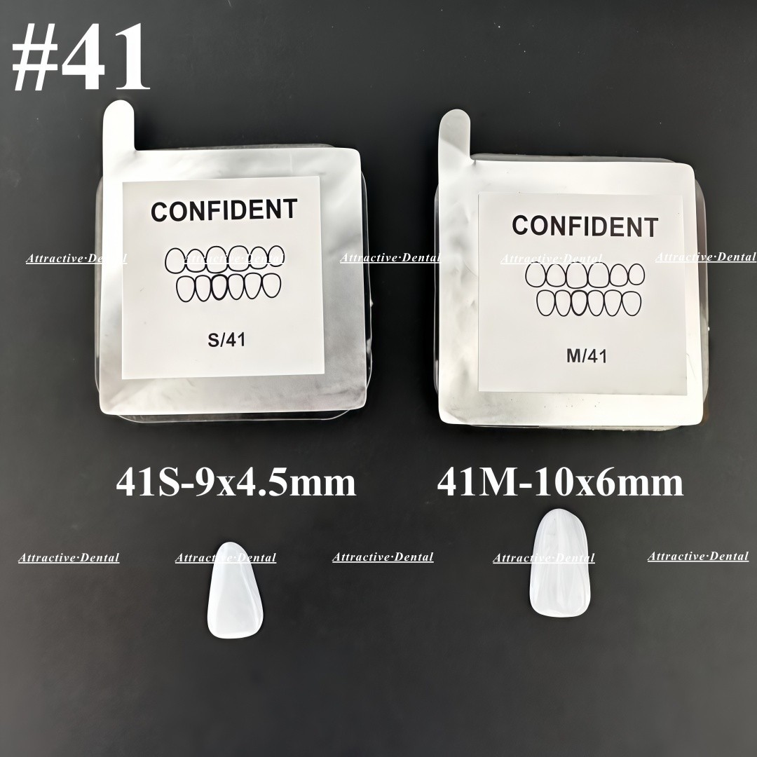30Size Dental Composite Porcelain Veneers Resin Light Cure Anterior Teeth Veneer