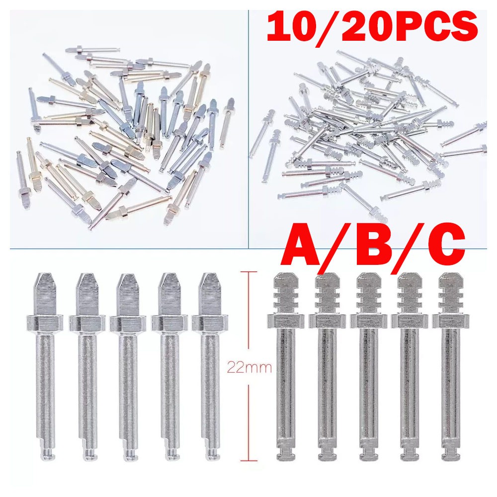 10/20Pack Dental Mandrel Finishing Polishing CA Latch Contra Angle For One Gloss