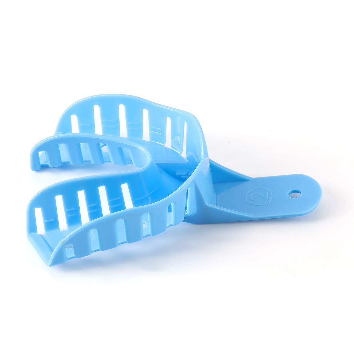 Dental Impression Trays Perforated Plastic Disposable (CHOOSE SIZE) 12 Trays/Bag