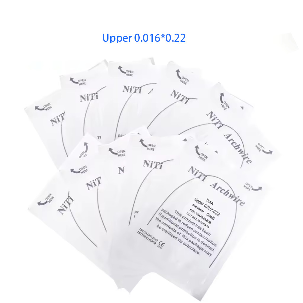 1pc/pack Dental Orthodontic TMA Beta Ti-Mo Arch Wires Rectangular Ovoid Form