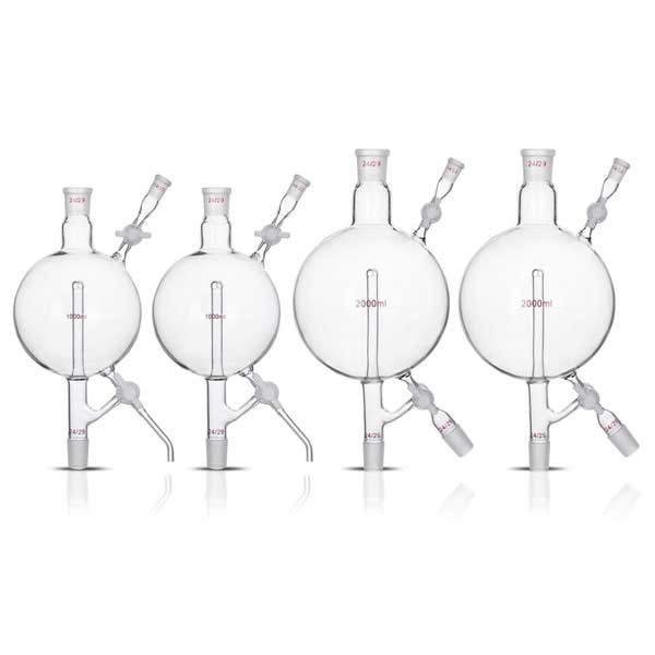 ​100ml – 2000ml Glass Solvent Treatment Unit with Standard Joint Lab Supplies