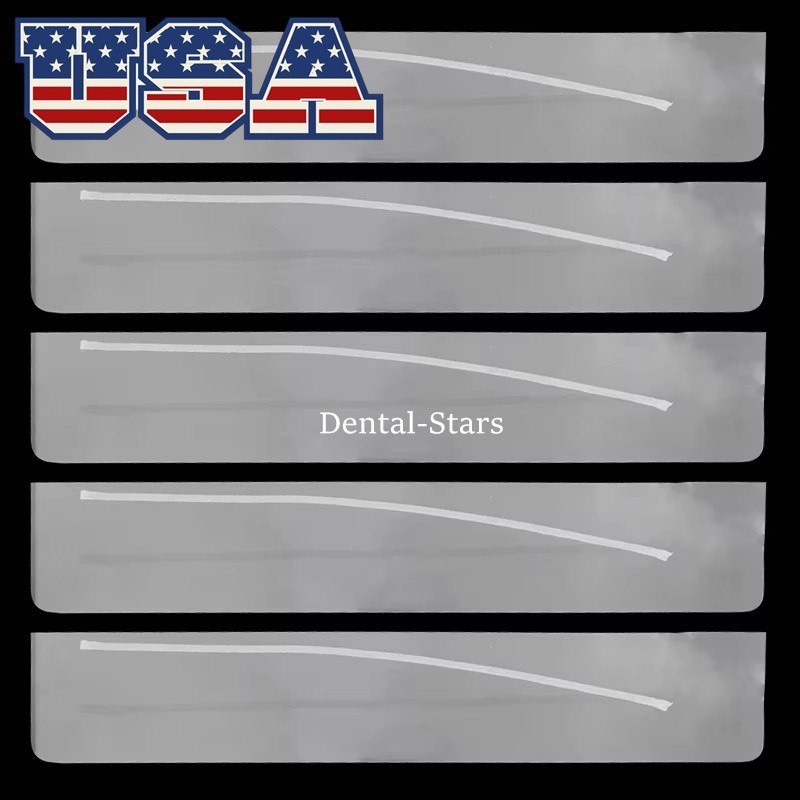 7Pc Dental Composite Flexible Fiber Strip Ribbond Ribbon Glass Fiber Splint Band
