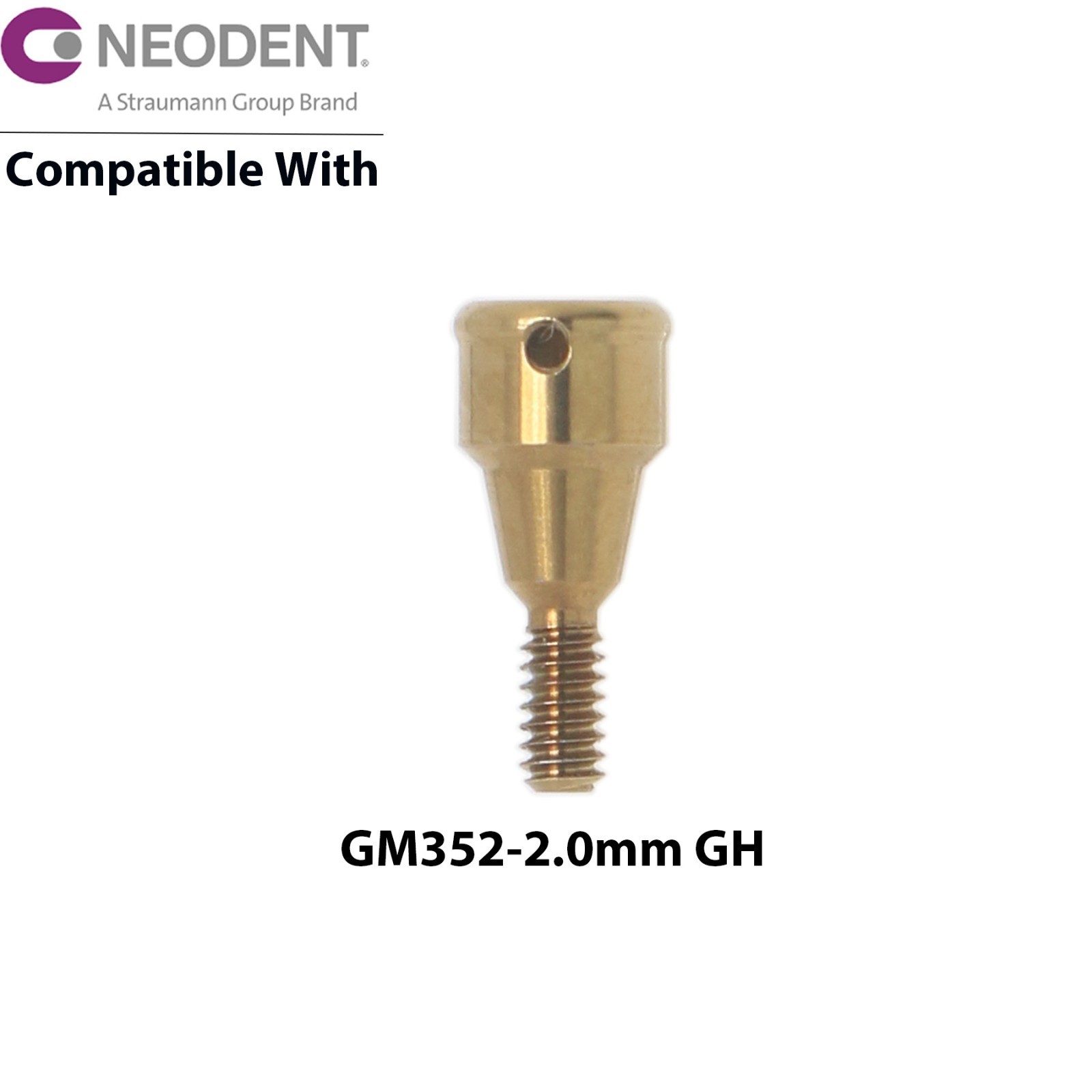 Dental Locator Abutment Overdenture Male Caps Fits NEODENT GRAND MORSE GM 1-6mm