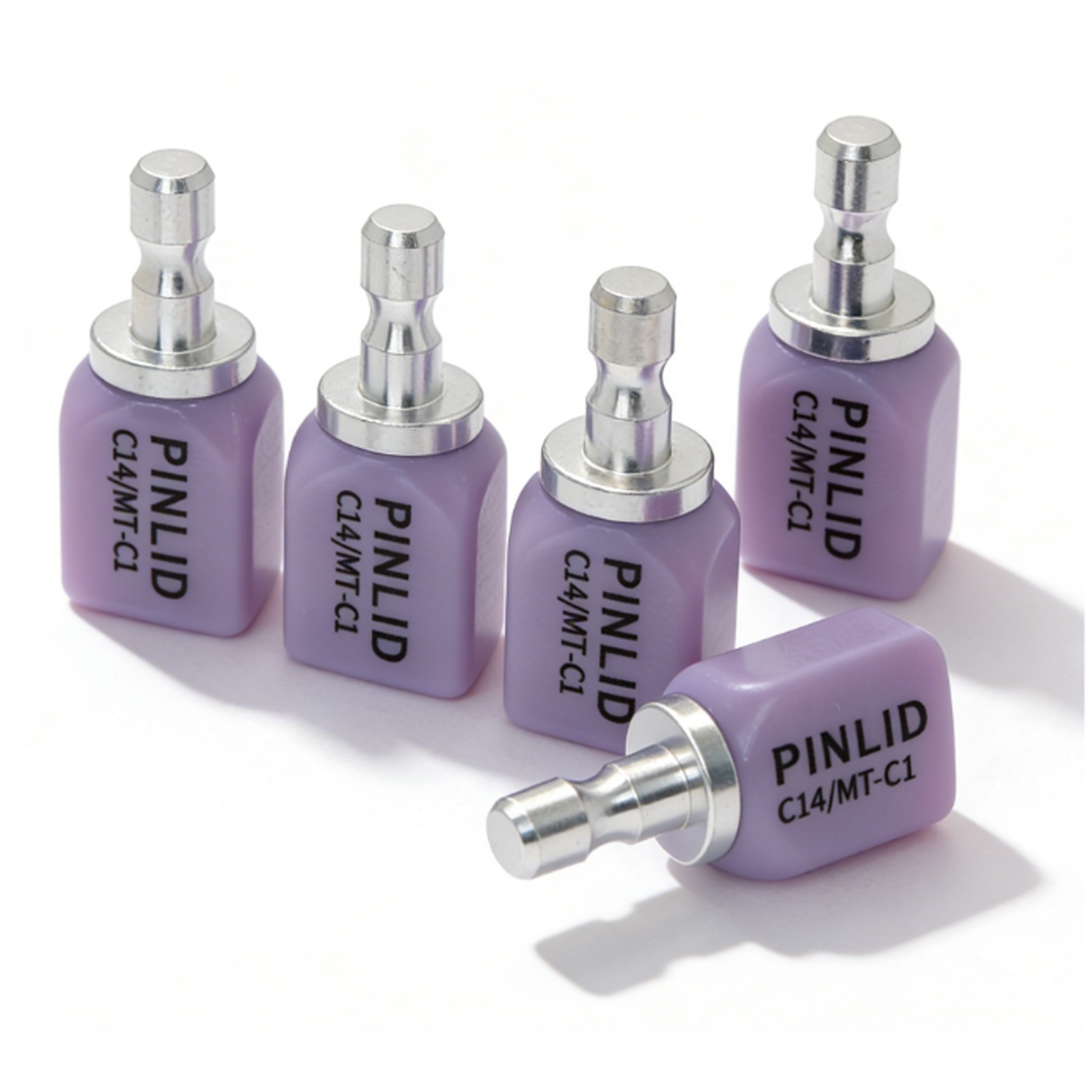 Dental Lithium Disilicate C14 Glass Ceramic CAD Blocks MT Moderate Ranslucency