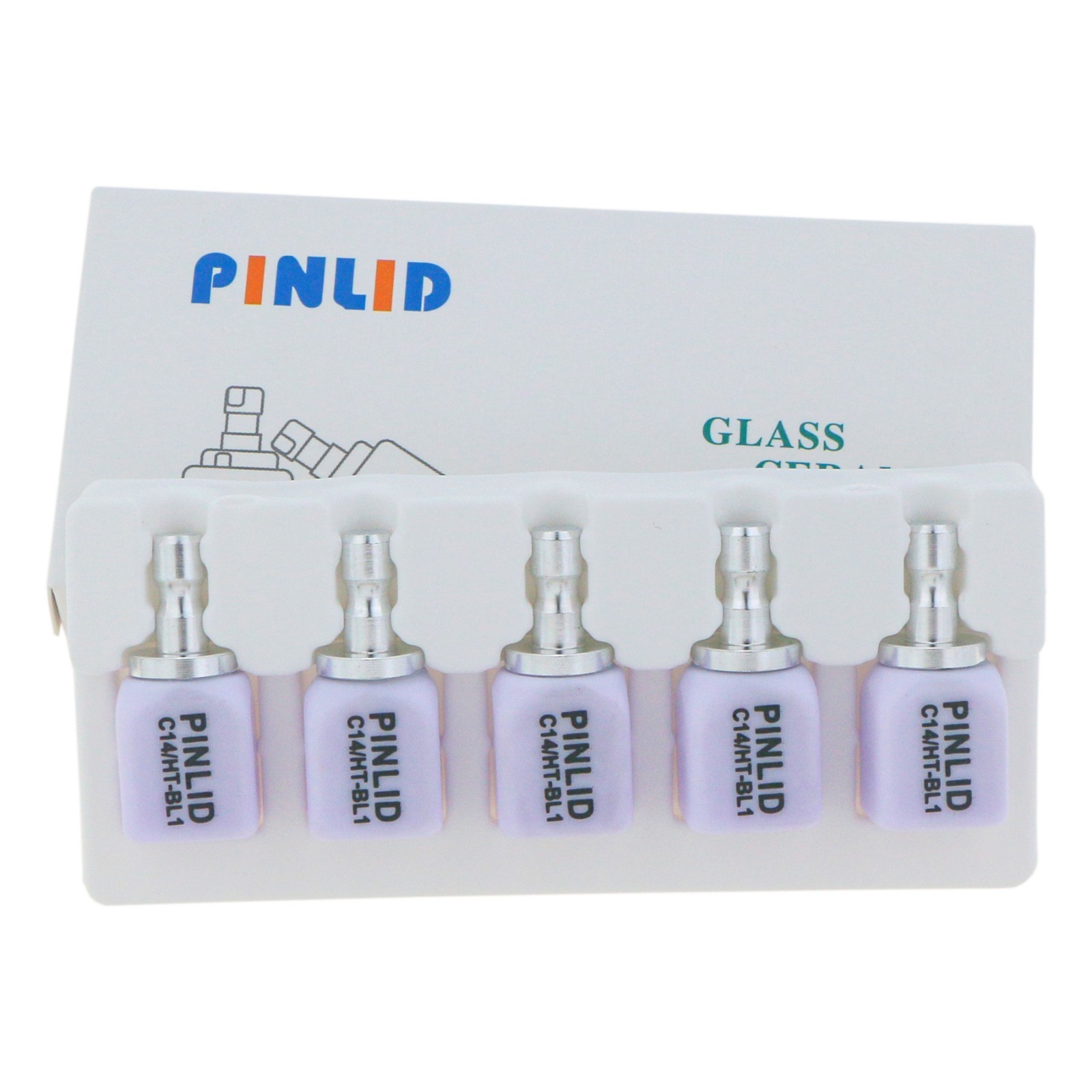 US C14 HT/LT Dental Emax Glass Ceramic Blocks Lithium Disilicate CAD/CAM CEREC