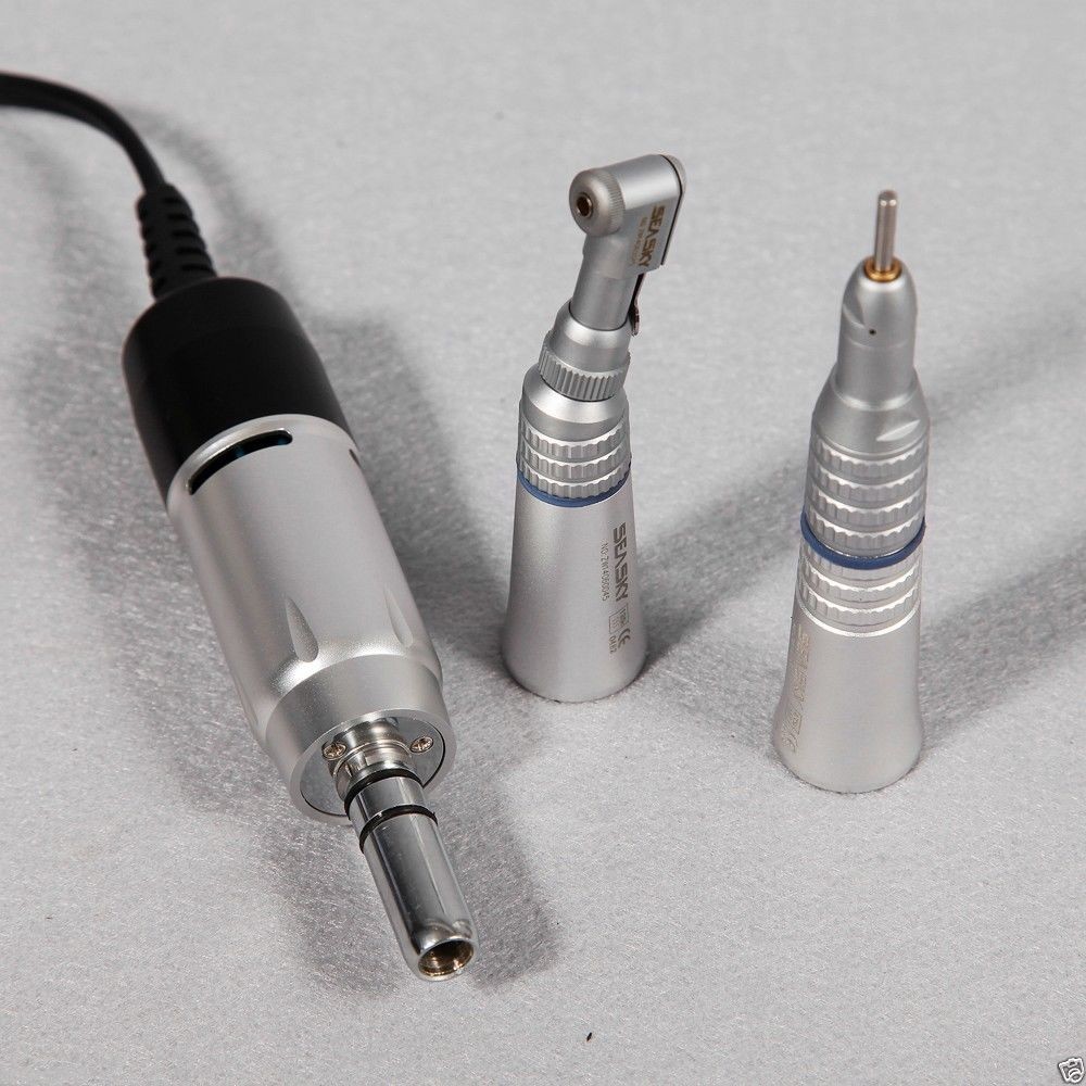 Dental Lab Marathon Polisher Electric Micromotor & Contra angle Prophy Cups GIFT