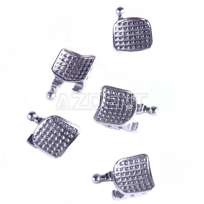 AZDENT Dental Orthodontic MIM Monoblock Bracket Braces Mini Roth/MBT 018/022