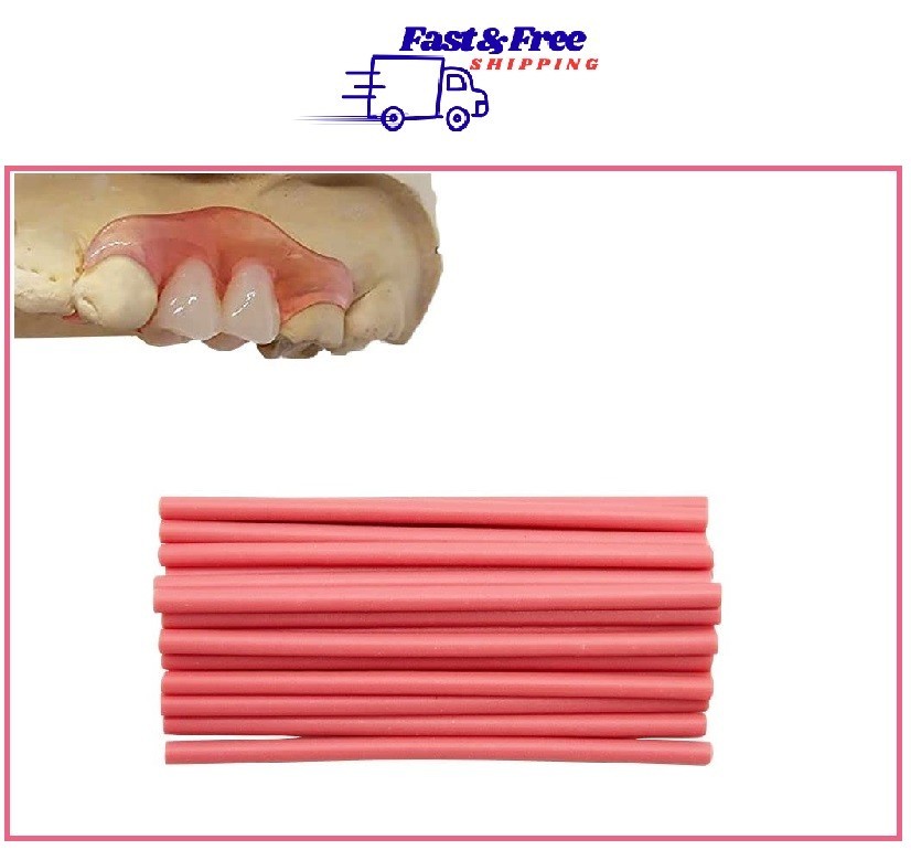 Gum Material for DIY Denture Improve Smile, Tooth Repair Kit, Teeth gum color