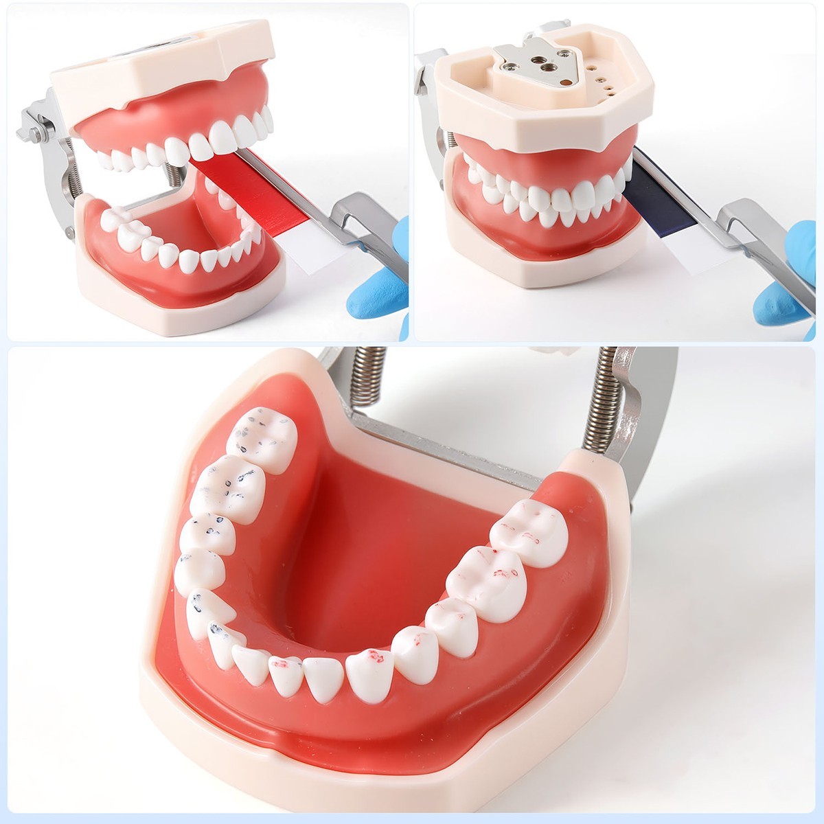 AZDENT Papel dental que articula tiras hidrófobas de doble lado